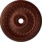 Ekena Millwork Viceroy Ceiling Medallion (Canopies up to 4 7/8"), 35 1/8"OD x 4 7/8"ID x 2 1/2"P, Antique Copper CM35VIACS - alternate 1